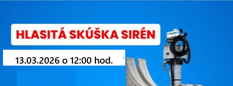 hlasitá skúška sirén