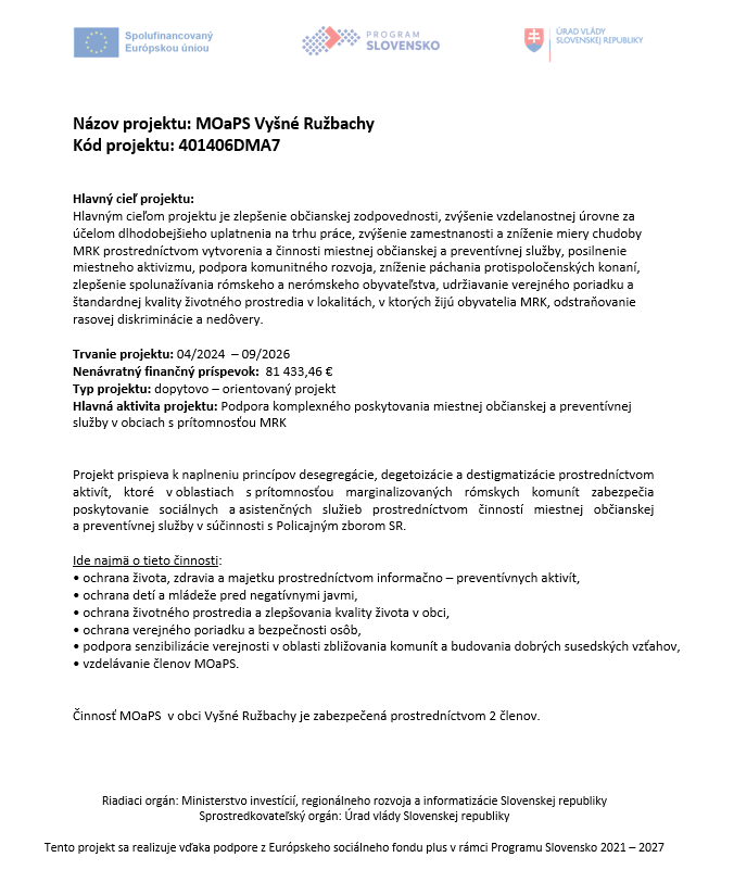 Informačný list