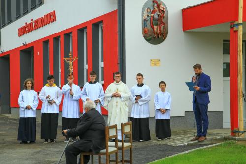 Slávnostné odovzdávanie  zrekonštruovanej Hasičskej zbrojnice