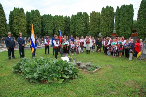 Odhalenie pomníka padlým vojakom z 1. a 2. svetovej vojny