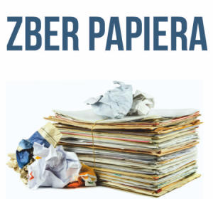 zber papiera 